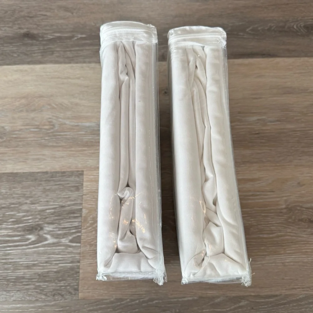 2 Elegant Comfort Wrinkle-Free 1500 Thread Count Egyptian Quality  1-Piece Flats